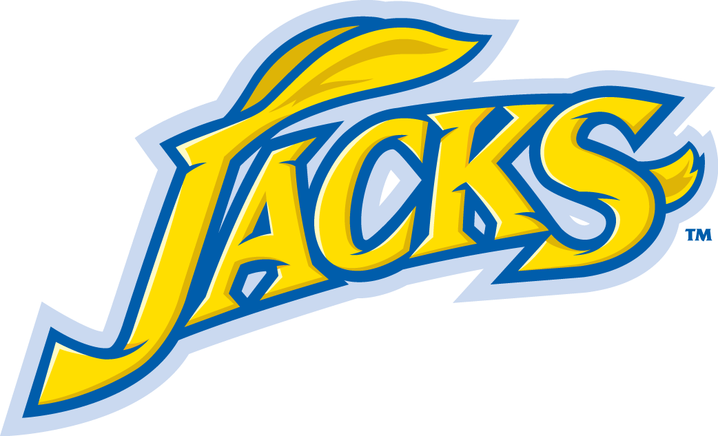 South Dakota State Jackrabbits 2008-Pres Wordmark Logo diy iron on heat transfer...